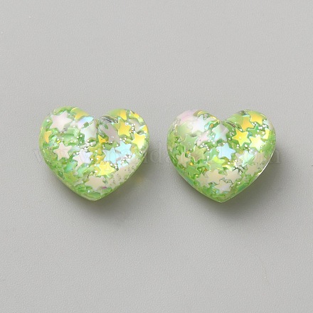 Harz Cabochons&nbsp;RESI-WH0028-27E-1