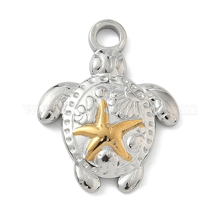 Подвески из нержавеющей стали серии Ocean 304 STAS-K308-01A-GP-1