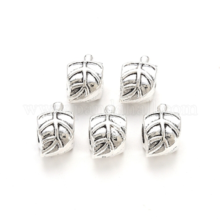 Perles européennes en alliage de style tibétain TIBE-N006-74AS-LF-1