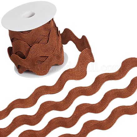 Лента из полиэстера с волнистой бахромой длиной 9 ярд. OCOR-XCP0002-94E-1