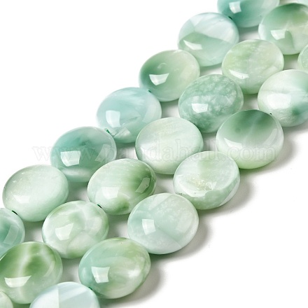 Hilos de perlas de vidrio natural G-I247-33C-1