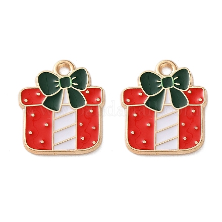 Подвески из эмали и сплава ENAM-I061-01KCG-05A-1