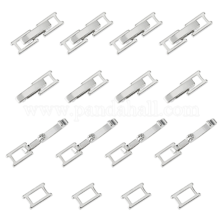 24 комплект экологически чистых латунных застежек для часовых ремешков KK-FH0007-75A-P-1