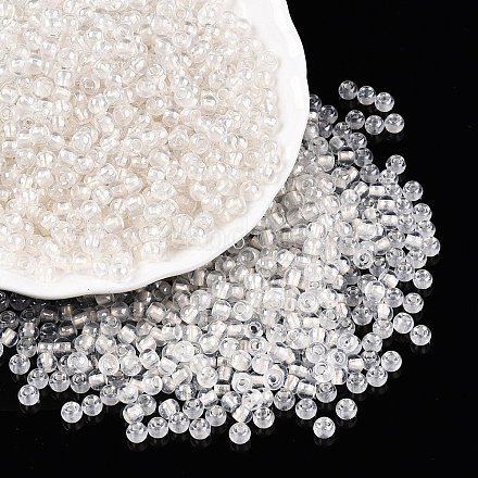 6/0 прозрачные внутри цветные стеклянные круглые бусины SEED-N006-004A-1