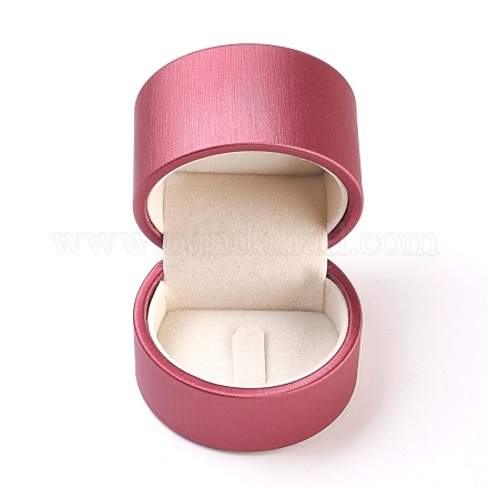 Cajas de anillo de cuero de la PU LBOX-L002-A01-1