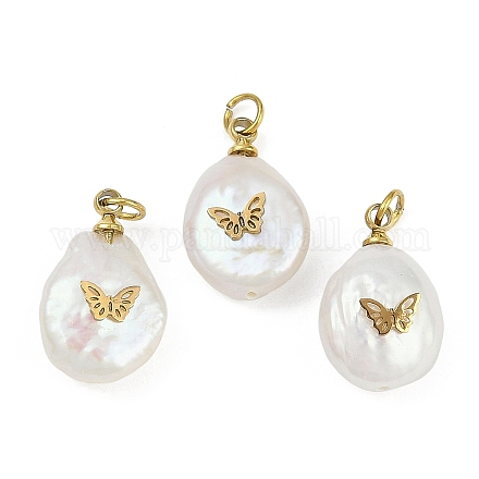 Натуральные кеши жемчужные подвески STAS-Z136-01G-01-1