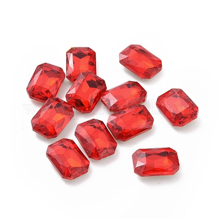 Cabujones de cristal de rhinestone GGLA-P002-01A-04-1