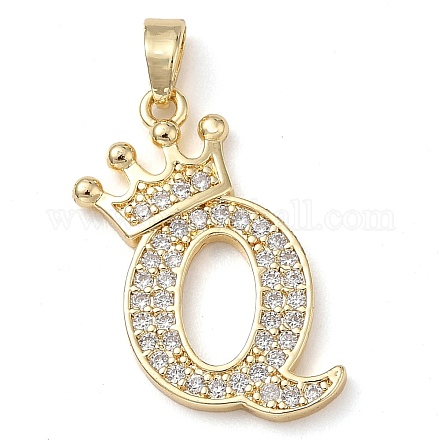 Стойки обшивки латунь микро проложить Циркон подвеску KK-D535-01Q-RS-1