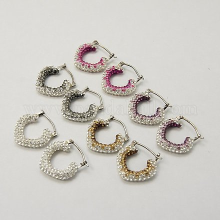 Austrian Crystal Earrings SWARJ-J015-M-1