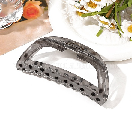 Пластиковые заколки-коготки с узором в горошек PW-WGE41FE-02-1