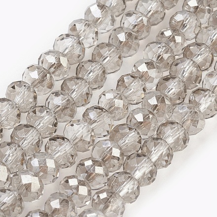 Chapelets de perles en verre électroplaqué GLAA-K027-HP-A01-1