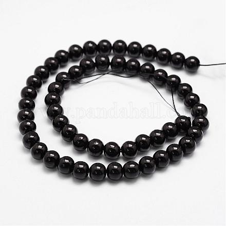 Dyed Glass Pearl Beads Strands HY-K002-5mm-HD05-1