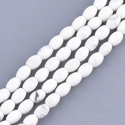 Natural Howlite Beads Strands TURQ-T003-07-1