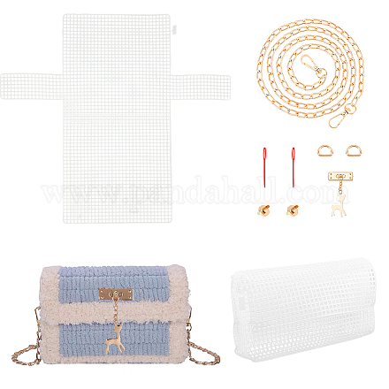 DIY Crochet Bag Making Kits DIY-WH0386-57-1