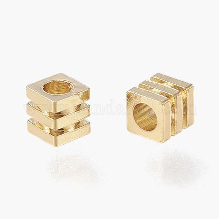 Brass Spacer Beads KK-H101-03C-LG-1