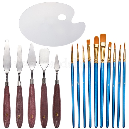 アートセット ステンレス 絵具・筆・パレット アートセット ステンレス