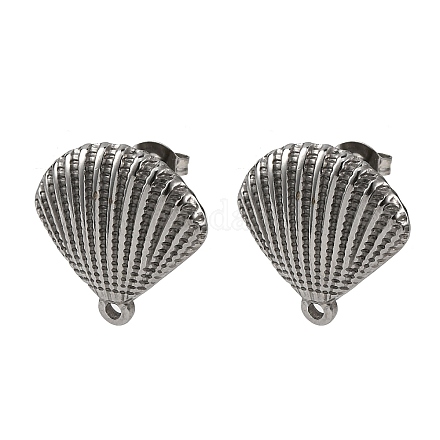 Фурнитура для сережек-гвоздиков из нержавеющей стали 304 STAS-A121-01P-1