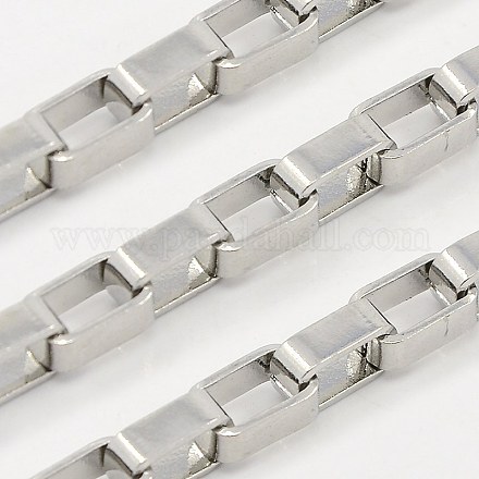 304 Stainless Steel Venetian Chains CHS-K001-01-4mm-1