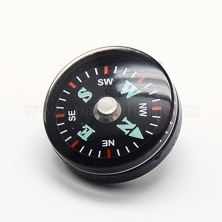 Brass Acrylic Compass Snap Buttons for Survival Bracelets Making SNAP-D001-02-1