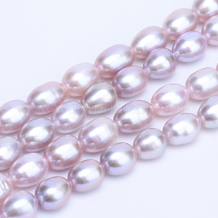 Natural Cultured Freshwater Pearl Beads Strands PEAR-R063-34A-1