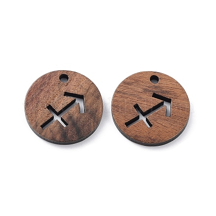 Подвески из орехового дерева WOOD-Q051-06E-1