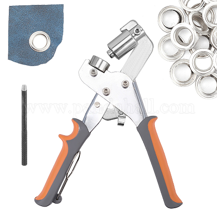 PandaHall Elite Press Button Snap Fastener Carbon Steel Punch Pliers TOOL-PH0001-69-1