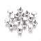 Non-Tarnish 316 Surgical Stainless Steel Sew on Prong Settings, Claw Settings for Pointed Back Rhinestone, Prong Settings, Round, Stainless Steel Color, 6x5mm, Hole: 0.8mm, Tray: 6mm