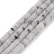 Natural Labradorite Beads Strands, Rondelle, 6~6.5x2~2.5mm, Hole: 1mm, about 181~191pcs/strand, 15.16~15.35''(38.5~39.1cm)