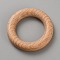 Unfinished Natural Wood Linking Rings, Macrame Wooden Rings, BurlyWood, 69.5x12mm, Inner Diameter: 43.5mm