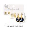 3 Pairs 304 Stainless Steel Enamel Evil Eye with Flat Round Earring Sets, Golden, Black, 27x15mm & 14x3mm & 6mm