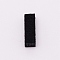 Fibre Perfume Pads, Essential Oils Diffuser Locket Pads, Rectangle, Black, 15x5x5mm