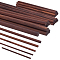 30Pcs 5 Styles Walnut Craft Sticks, Coconut Brown, 150~250x5.5~12mm