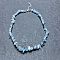 Natural Aquamarine Chip Beaded Necklaces for Women, 16.93 inch(43cm)