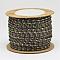 Braided Nylon Cord, Macrame Woven Rope, for Jewelry Making String Knitting Craft, Colorful, 2mm, about 20yards/roll
