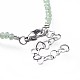 (Jewelry Parties Factory Sale)Faceted Glass Beaded Bracelets BJEW-JB04593-06-3