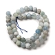Chapelets de perles en aigue-marine naturelle G-I349-01C-2