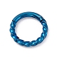 Витые серьги-кольца для девушек STAS-D453-01A-01-1