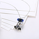925 Sterling Silver Pendant Necklaces NJEW-BB18231-5