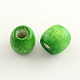 Dyed Natural Maple Wood Beads WOOD-Q007-16mm-03-LF-1