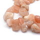 Chapelets de perles de sunstone naturelle naturelles G-K220-19A-3