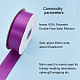 Rubans satin de double face de 100% polyester pour emballages de cadeaux SRIB-L024-3.8cm-467-2