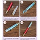 Bolígrafos creativos de tubo vacío AJEW-L076-A01-5
