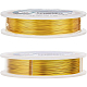 BENECREAT 26-Gauge Tarnish Resistant Gold Wire CWIR-BC0001-0.4mm-G-2