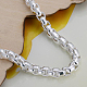 Trendy Brass Box Chain Bracelets BJEW-BB12528-3