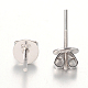 Accessoires de clous d'oreilles en argent sterling STER-I005-59P-1