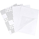 BENECREAT 50 Sheets A4 Self Adhesive Laminating Sheets DIY-WH319-09-1
