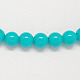 Painted Glass Beads Strands DGLA-R003-4mm-13-2