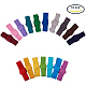 Benecreat 34m (37 Yards) Band elastische Stretch-Gummibänder für Haargummis Stirnbänder - 34 Farben von 1m EC-BC0001-03-3