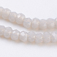 Chapelets de perles en verre imitation jade EGLA-K010-C05-3