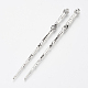 Tibetan Style Alloy Hair Stick Findings TIBE-Q083-002AS-RS-1